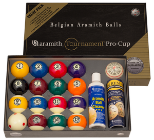 Aramith Tournament Value Pack 2-1/4