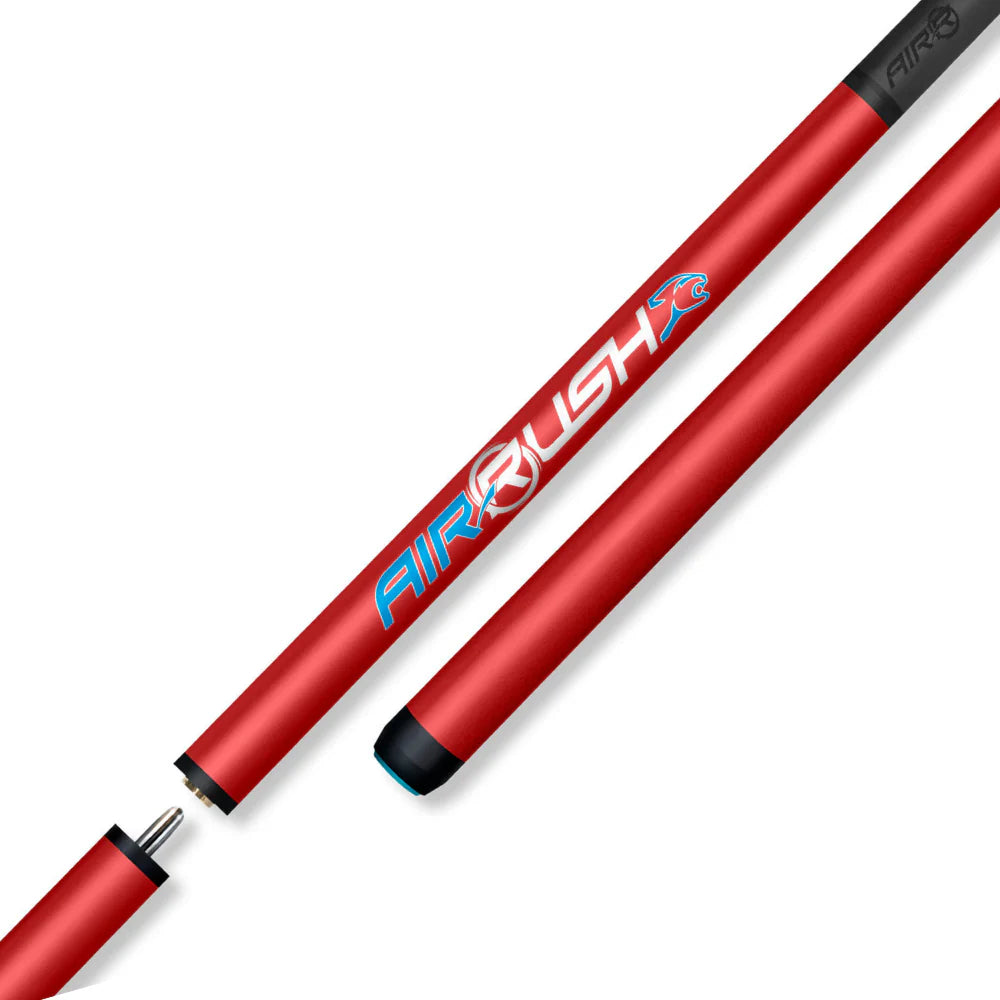 Predator Jump cue - Air Rush Red - no wrap – Cue Sports Canada
