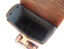 Load image into Gallery viewer, Delta Leather Hand Tooled Case Brown